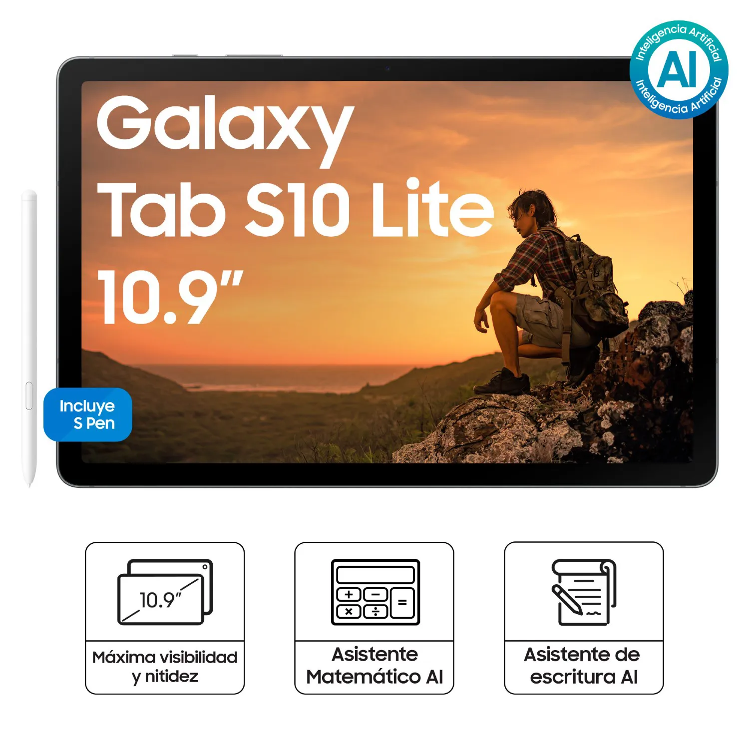 Tablet Samsung Galaxy Tab S10 Lite 6GB 128GB 10.9